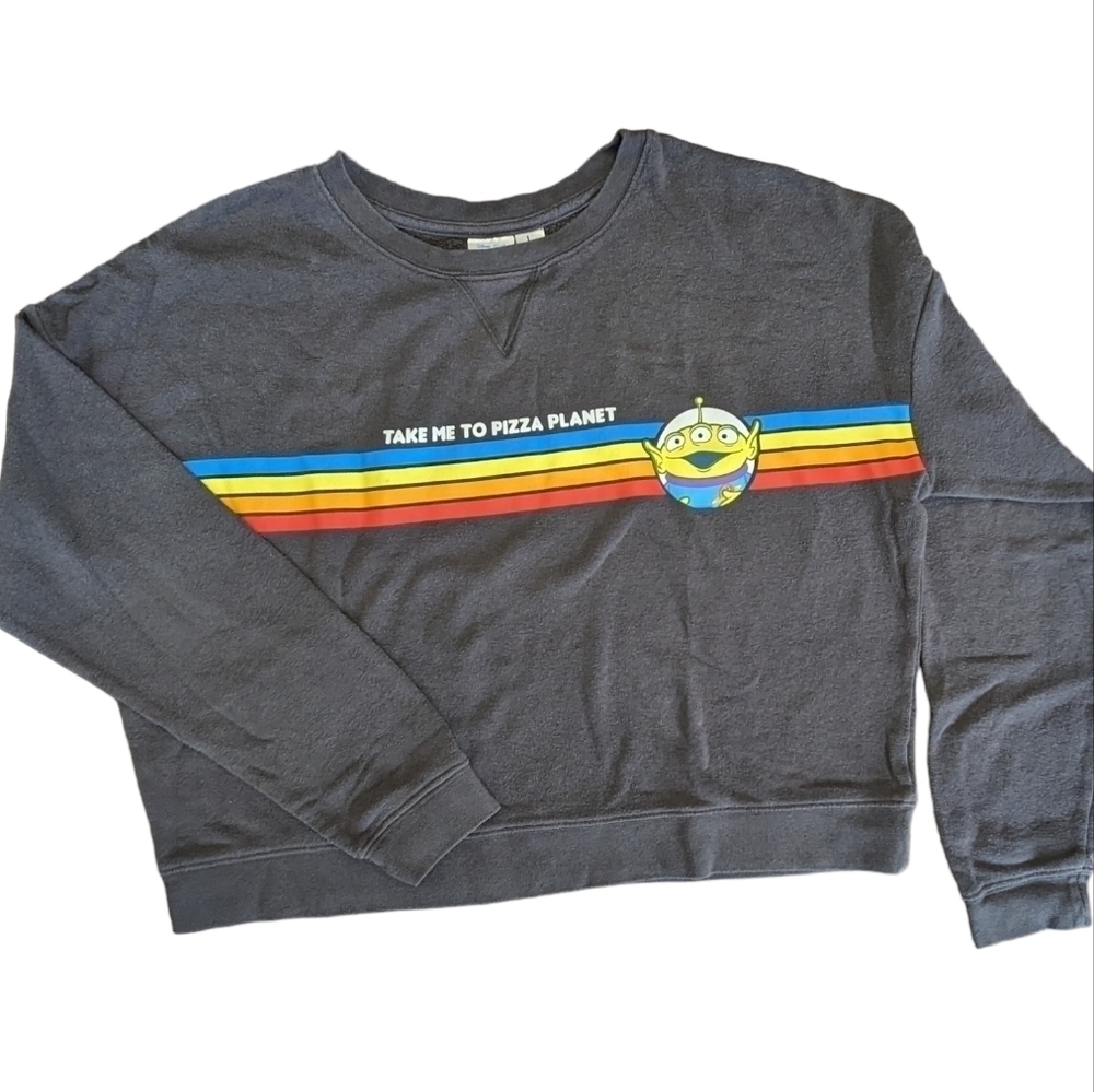 Disney Toy Story Crop Top Sweater Cute - Picture 3 of 6
